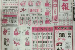 11/2 港六合 【台北準報，太平洋快報】參考，參考。