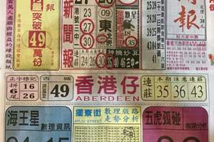 11/23 港六合 【中國新聞報，高手彩報】多張財報參考，參考。