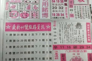 12/30 港六合 【台北鐵報，香港？報，高手彩報】張張財報讓你配二三星。參考。參考。