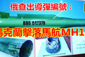 【最新消息】俄查出導彈編號：烏克蘭擊落馬航MH17 !!!