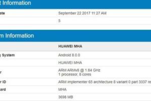 華為Mate9搭載安卓8.0現身：跑分提升