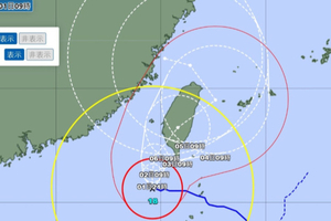 山陀兒升級「大型猛烈颱風」貫穿台灣！日氣象廳：沖繩恐浪高兩層樓