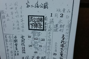 1/2 濟公活佛  六合參考