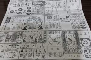 1/30 情報特刊  六合參考