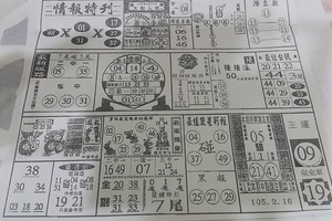 2/16 情報特刊  六合參考