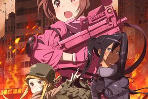 《刀劍神域外傳 Gun Gale Online》動畫公開主視覺圖與播放電視台等情報