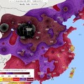 黑洞！陸PM2.5真破表「跨年夜境外污染大舉入侵」　天氣圖秒懂