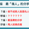 「愛的再深，也走不到最後」！12星座 最「傷人」的分手方式！