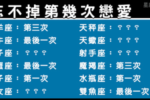 回憶過去是痛苦還是甜蜜，十二星座最懷念「第幾段」感情！