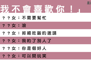 十二星座女的話中有話，原來說「這句」背後的真正意義是「我不會喜歡你」！