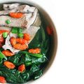豬潤枸杞菠菜湯，營養豐富，簡單易做
