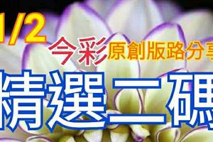 1/2 金彩539  原創版路分享 精選二碼全車 開新春中獎去 ! !