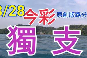 8/28 今彩539  獨支專車  請點圖看看  !