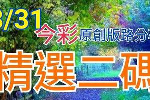 8/31 今彩539 精選二碼 二中一 請點圖看看 !