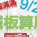 鐵板六合彩 9月21日 鐵板算牌 圓圓滿滿 版路