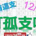 12月16日 六合彩研究院 釘孤支 只有這支 版路