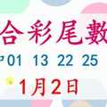 六合彩尾數王 1月2日 上期中01 13 22 25 36 37 版路預測版本2 準11進12 不斷版