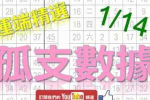 六合彩大數據 1月16日 上期中03 孤支數據 雲端精選 版路