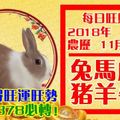 今天1月7日,每日旺財提示：兔馬虎猴，豬羊牛鼠。求財易得旺運旺勢！留言17878必轉！