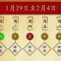 十二生肖每週運勢播報（1月29日—2月4日）