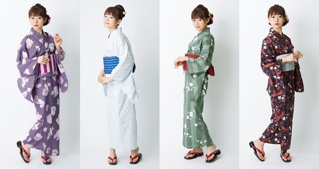 夏天穿上浴衣就是一種風雅 刀劍亂舞 推出4款日式傳統花紋浴衣散發滿滿的和風魅力 Zuhk Fun01 創作分享