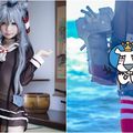  日本超正美少女Coser「若隱若現的胖次」讓人看了褲襠都要大破：身材兇到不行