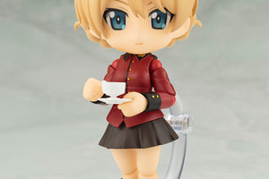 Cu-poche - Girls und Panzer the Movie: Darjeeling Posable Figure キューポッシュ ガールズ＆パンツァー 劇場版 ダージリン 可動フィギュア