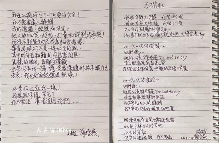 謝金燕回應當年未婚生子經歷,並創作新歌〈我不害怕〉。(圖/翻攝自謝金燕 Instagram) 謝金燕回應當年未婚生子經歷,並創作新歌〈我不害怕〉。(圖/翻攝自謝金燕 Instagram)