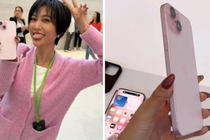 她喜拿iPhone 15「芭比粉色機」5色本尊照曝光！驚呼：手不會發炎了