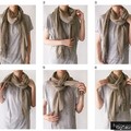 超實用「60種圍巾打法」，讓你冬天溫暖又時尚！