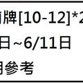 6/8~6/11關帝廟牌~六合彩參考看