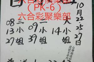 10/27白小姐~六合彩參考看看