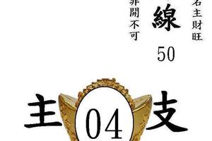 10/29隨緣線主支04~六合彩參考看看