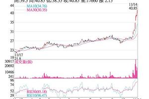 法人選股:   欣銓 接單成長尾盤急拉