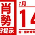 12生肖天天生肖運勢解析（7月14日）