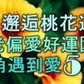 4月邂逅桃花運，月老偏愛、好運圍繞，轉角遇到愛的5大生肖！