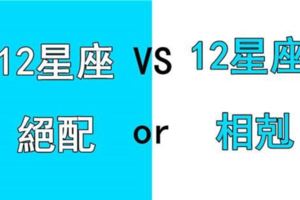 天生絕配還是天生相剋？十二星座之間微妙的關係，你不能不知道！！