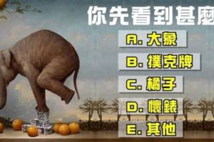 理測試：你最先看到圖中的什麼？秒測你在情感上是理性還是感性