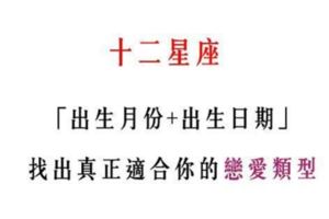 「戀愛數字」！12星座從「生日」找出適合你的另一半！真的很準！