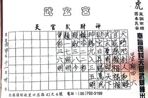 12/29-1/3  保玄宮-六合彩參考