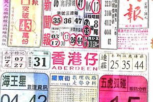 3/11  中國新聞報-六合彩參考