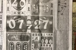 8/4  中國新聞報-大樂透參考