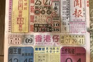 9/9  中國新聞報-六合彩參考