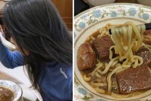 外國正妹來台灣試吃「要價1萬」的全球最貴牛肉麵，她吃了一口後的表情讓網友也想試了！