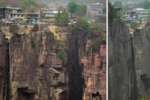 「中國最危險村莊」就在1700公尺高峭壁上　13名壯漢劈開岩石「鑿出山路」成世界奇蹟